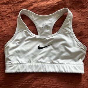 nike swoosh sports bra